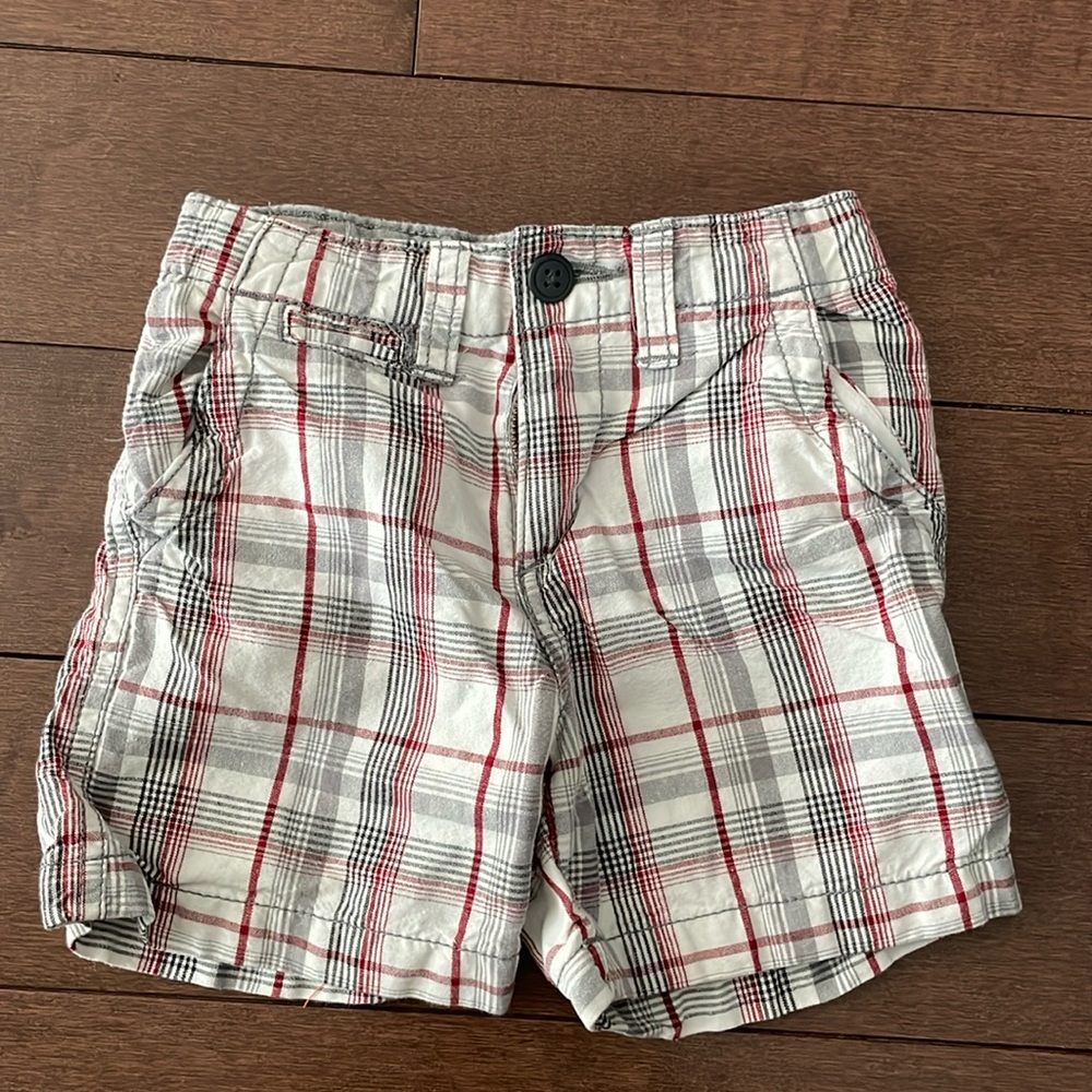 Plaid shorts